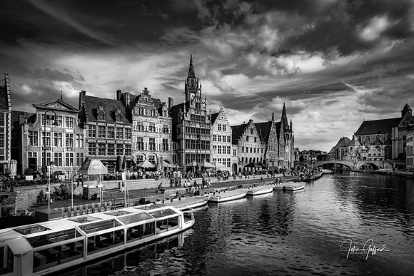 The Graslei, Ghent